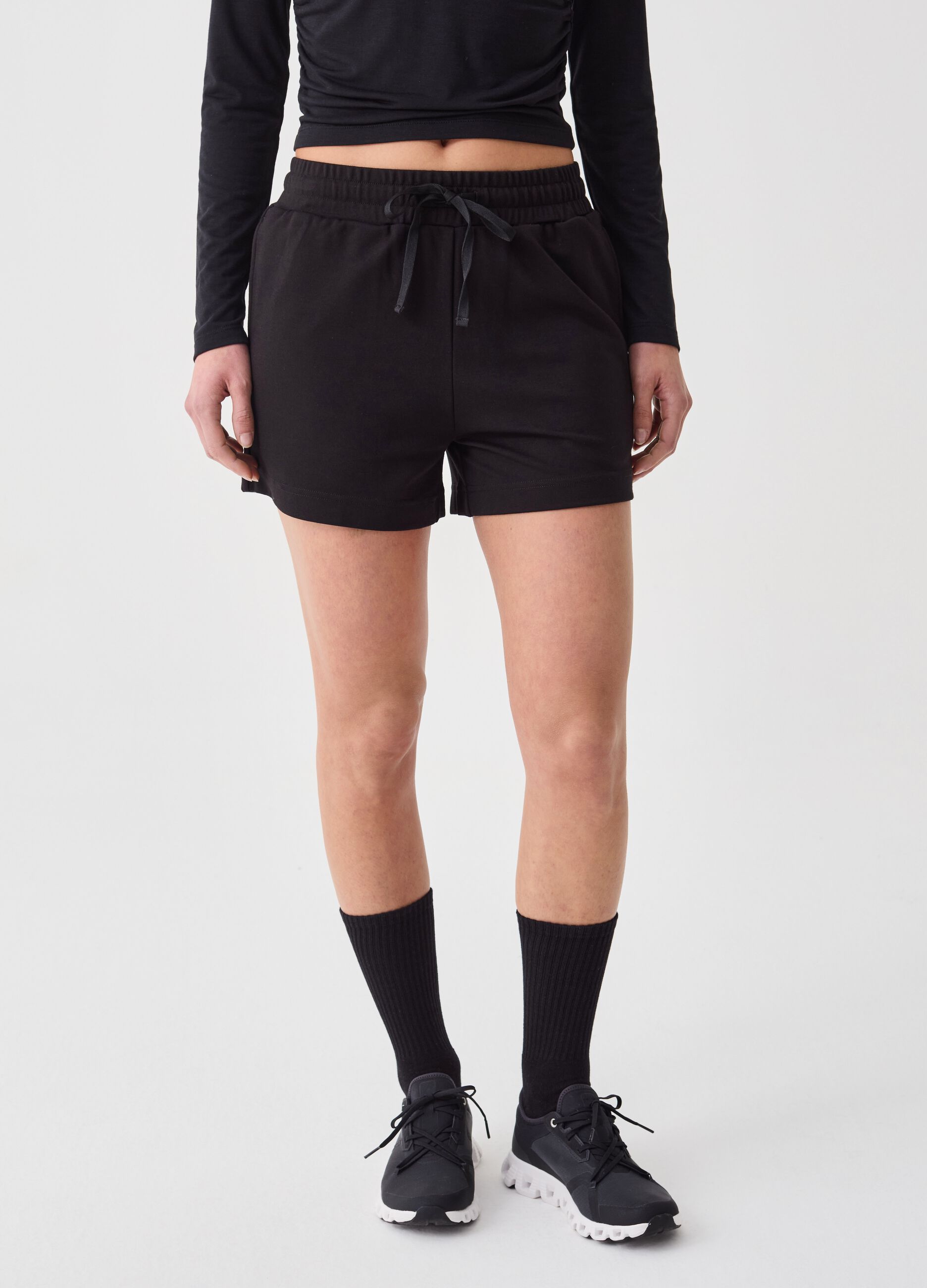 ALTAVIA STUDIO shorts with drawstring