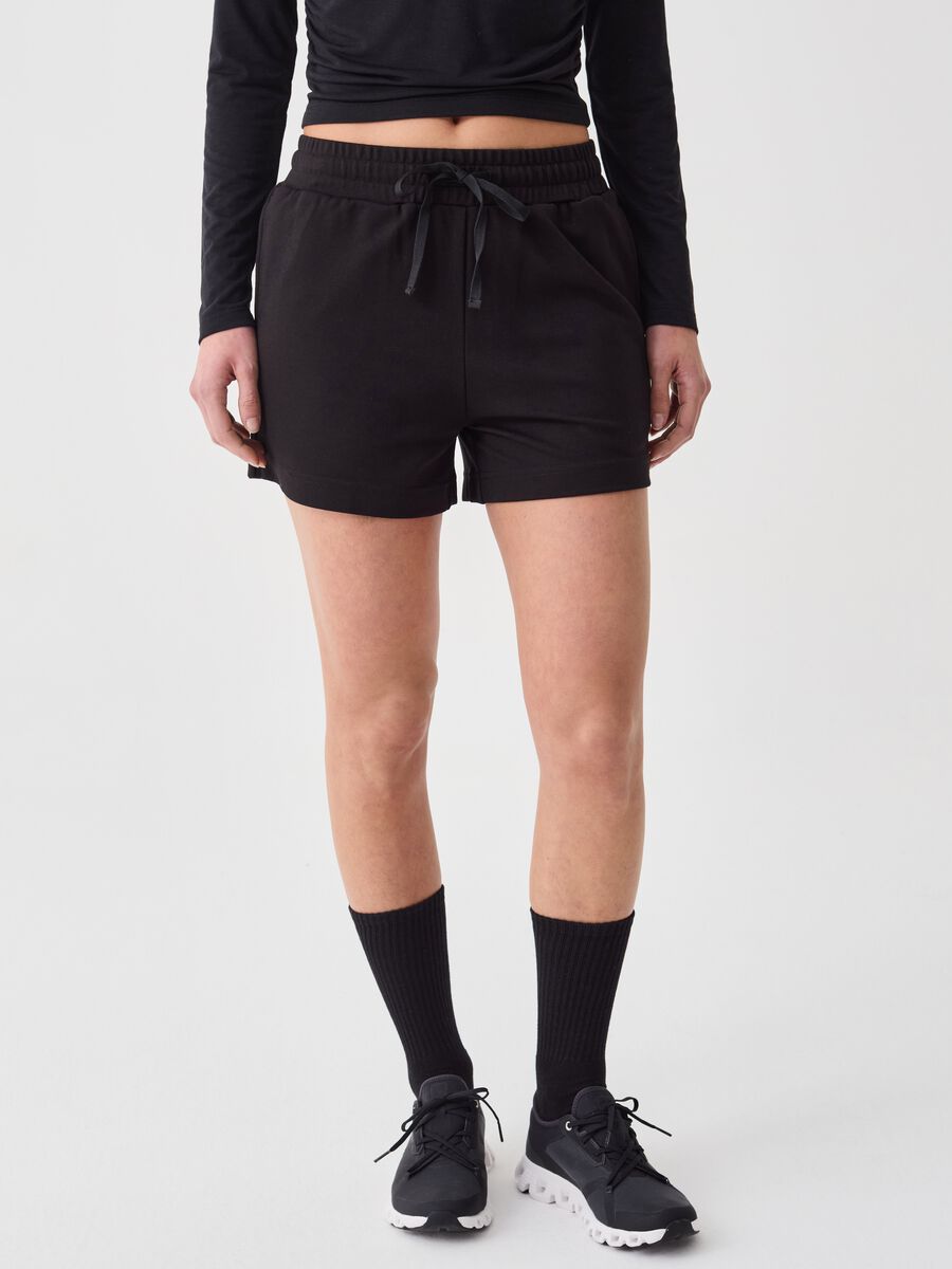 ALTAVIA STUDIO shorts with drawstring_1