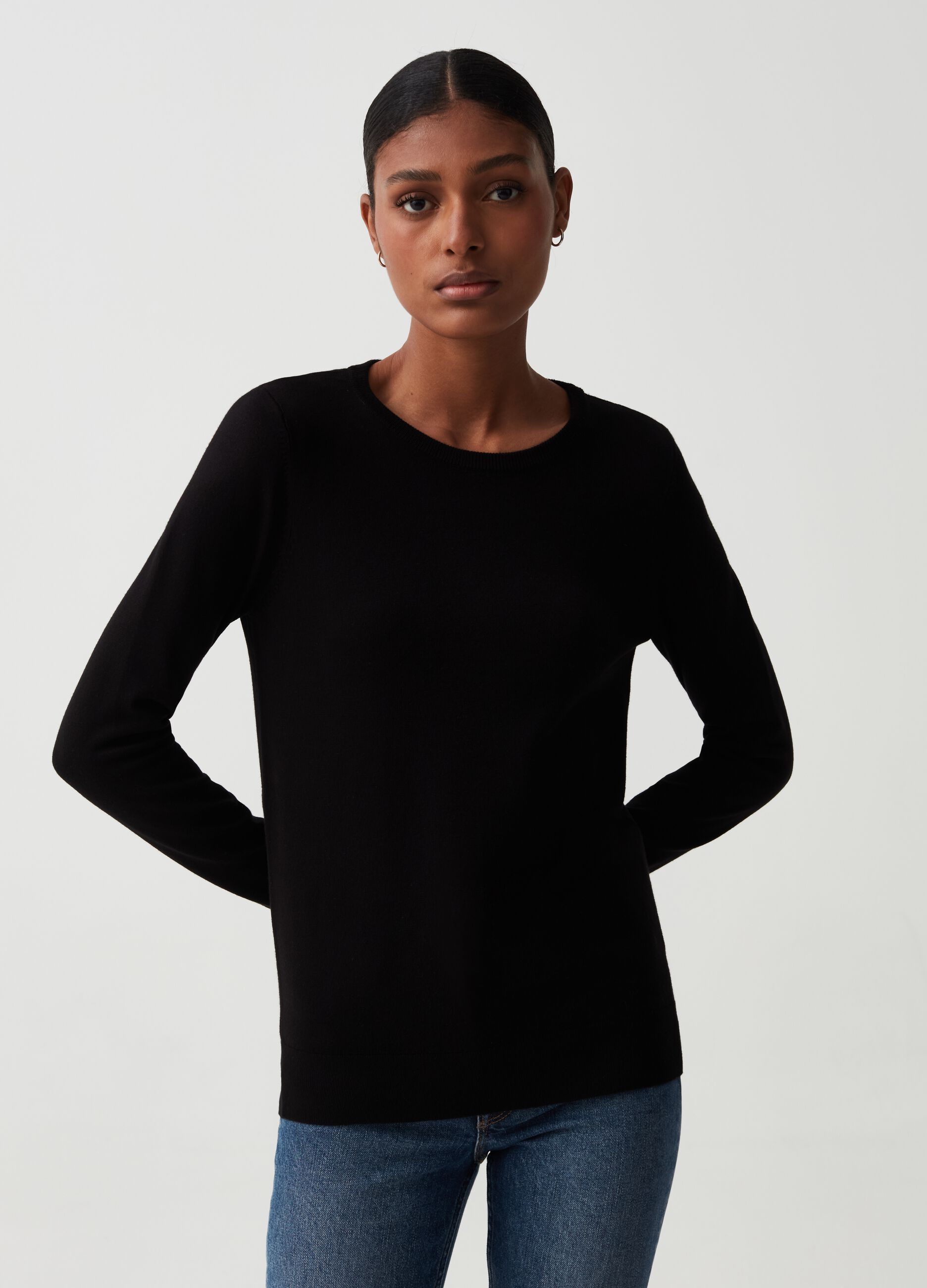 Crew-neck pullover