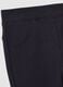 Girls' black treggings in stretch cotton slim fit_2