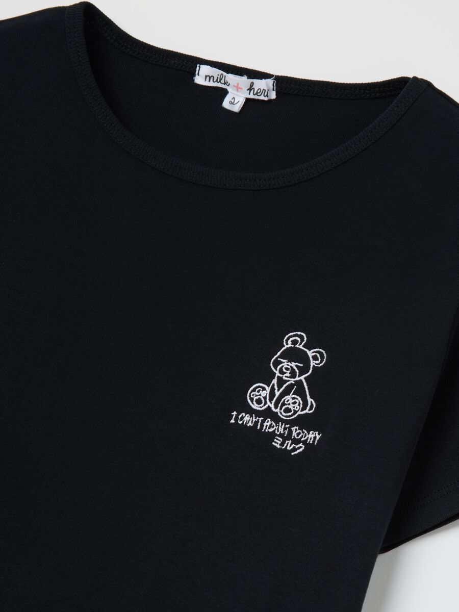 Slim-fit T-shirt in cotton_5