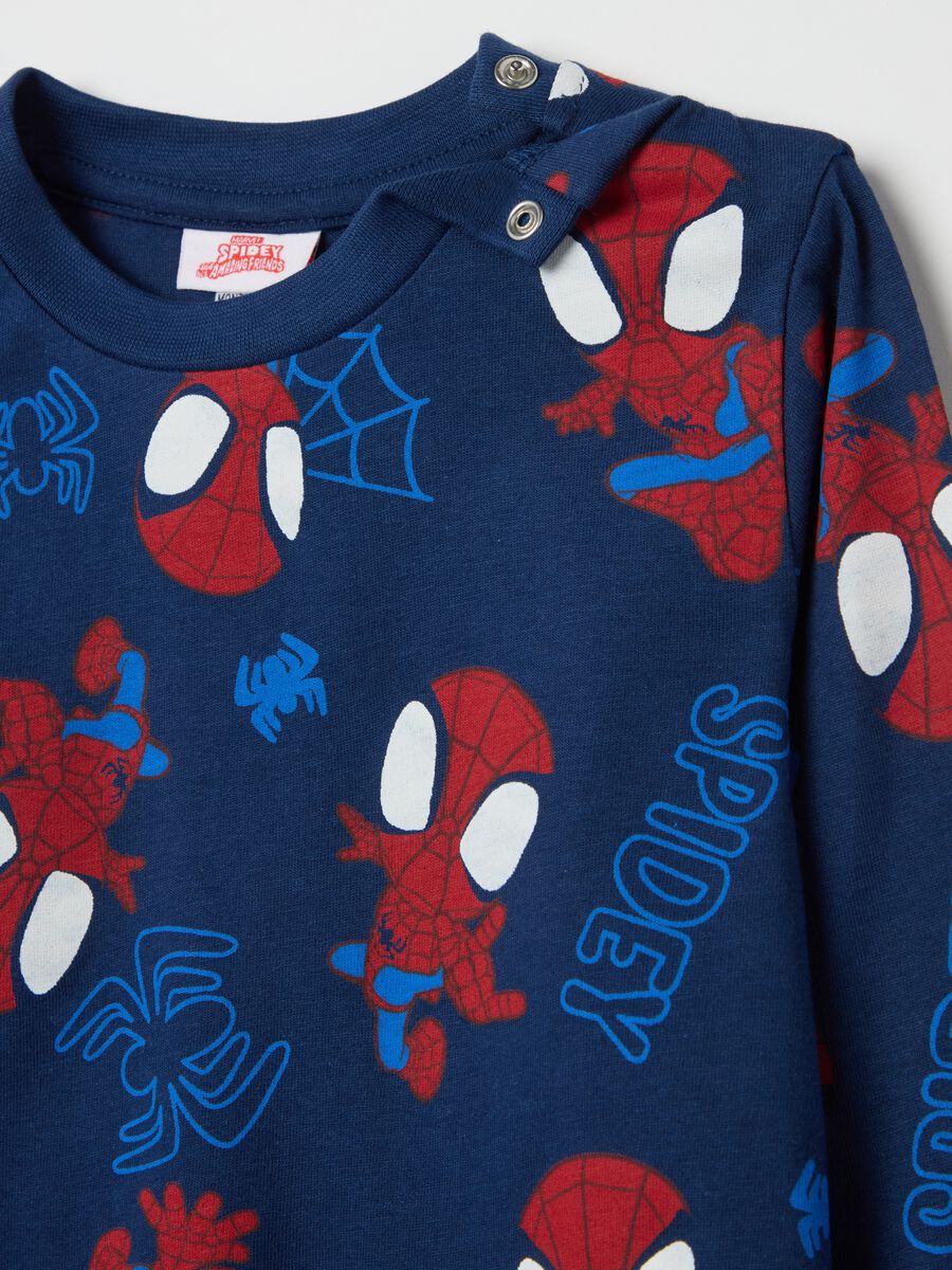 Cotton pyjamas with Spidey print_2