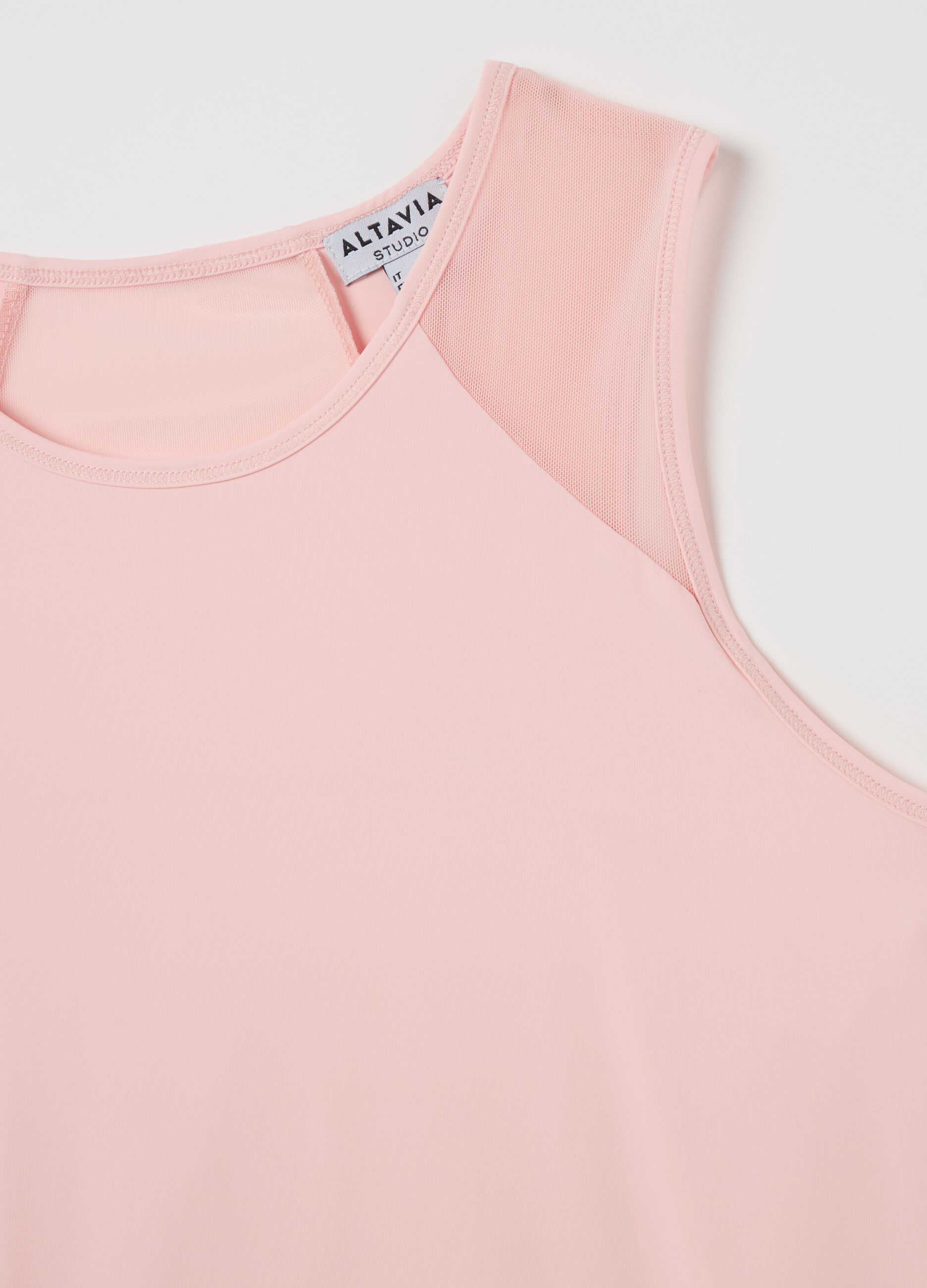 Tank top con inserti in mesh ALTAVIA STUDIO