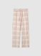 Pink fleece pyjama trousers regular fit_4