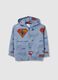 Children's sweatshirt in pure cotton denim_0