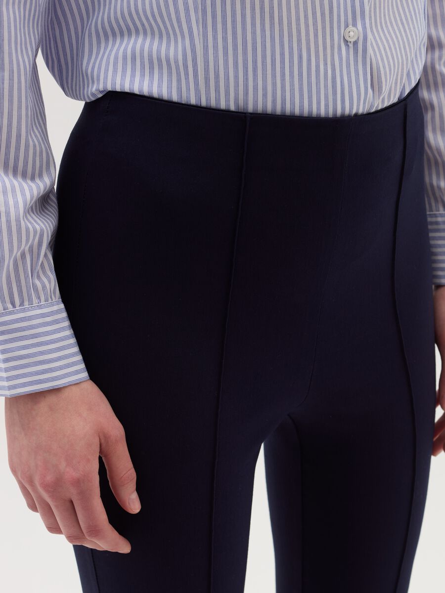 Leggings with raised stitching_3