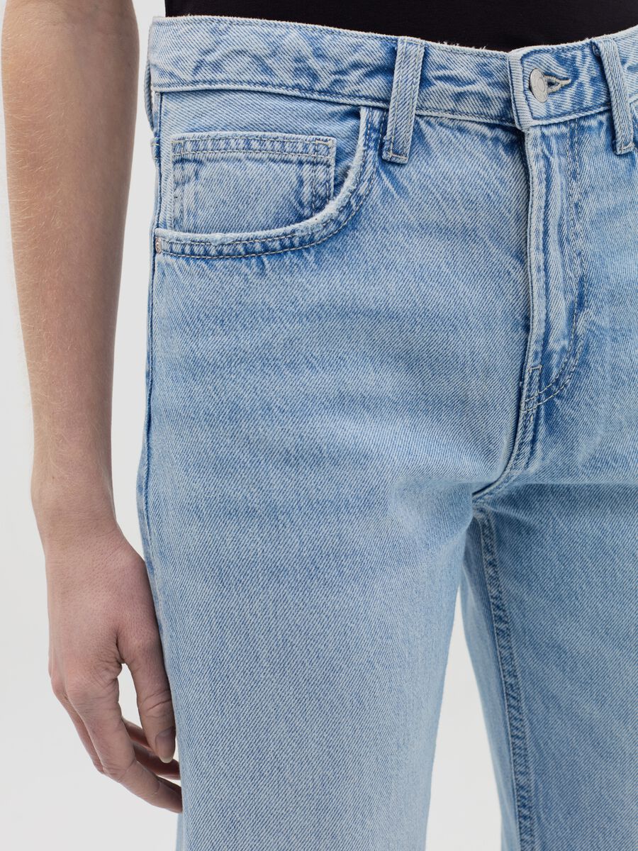 Five-pocket,straight-fit jeans_2