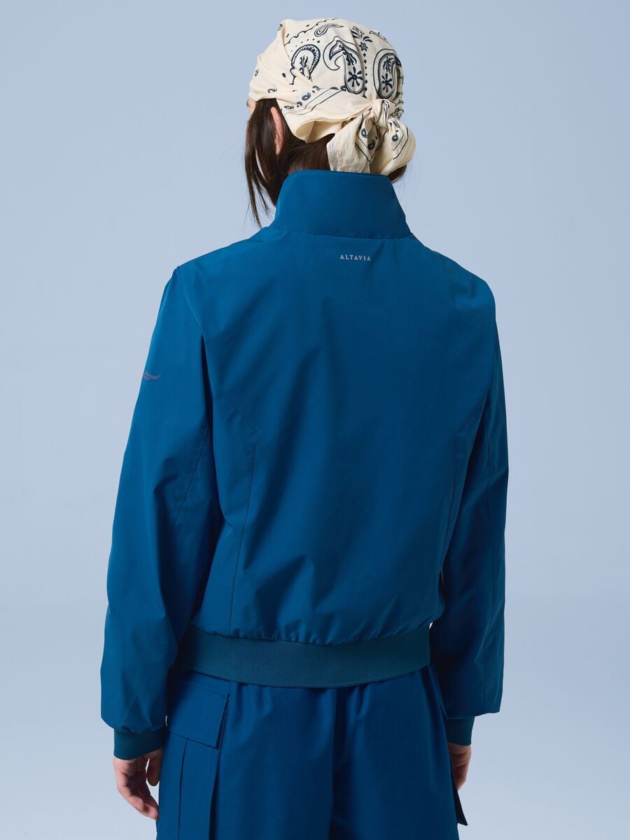 ALTAVIA SAILING blue windproof sports jacket with zip_3