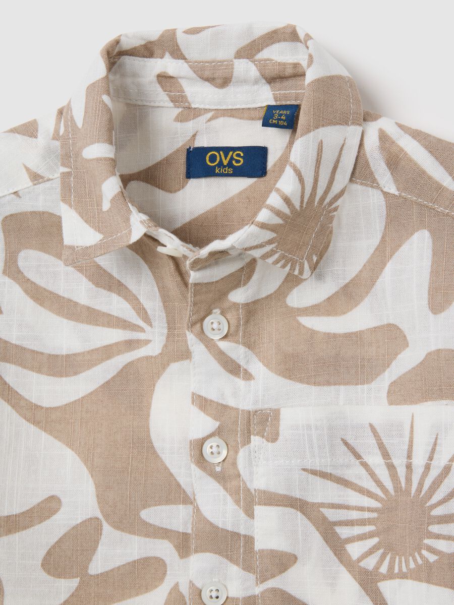Boys' multicolour pure cotton shirt regular fit_3