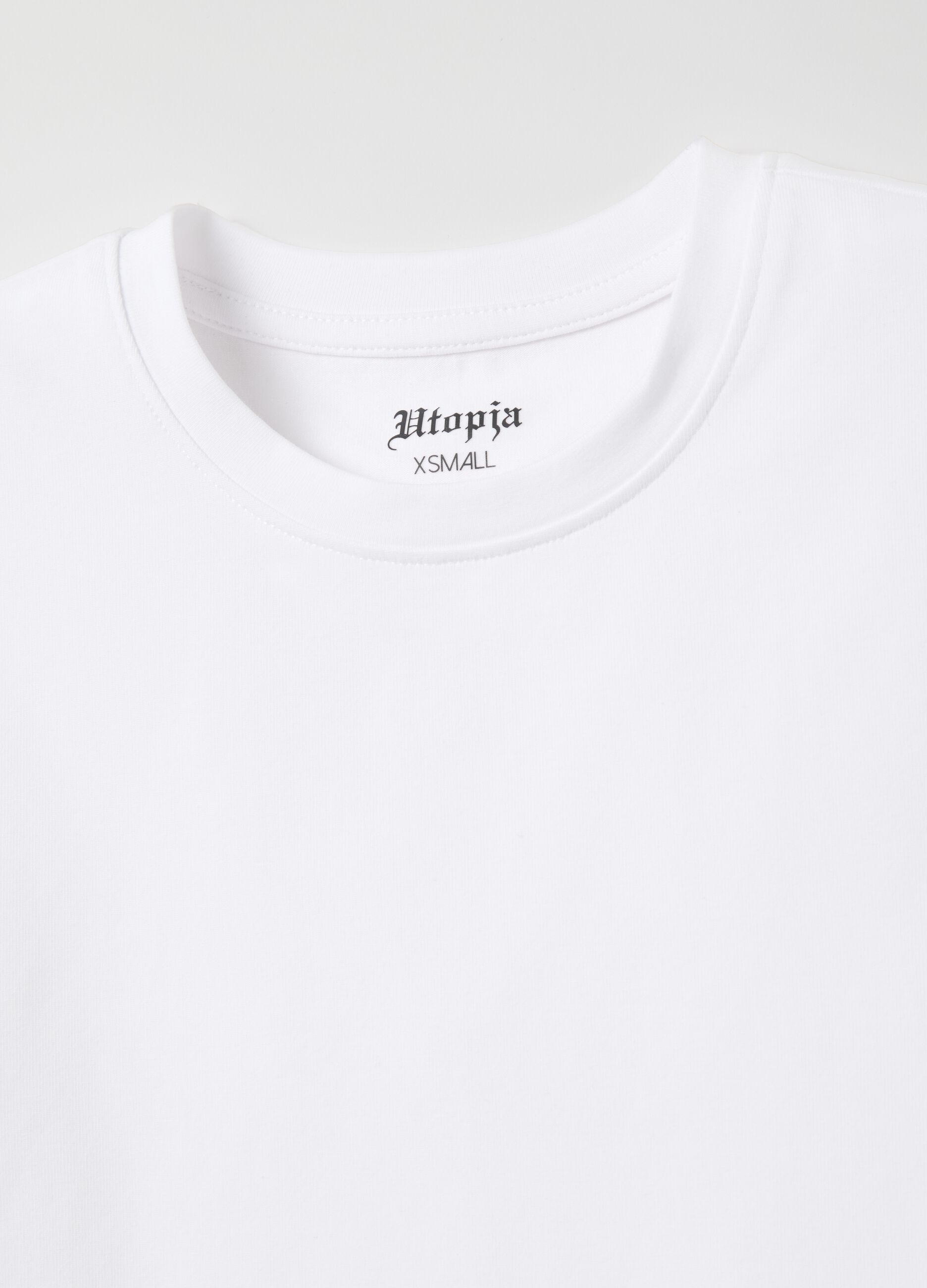 White Crop T-shirt