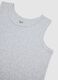 Grey cotton vest for children_2