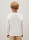 Children's pure cotton white regular fit T-shirt_1