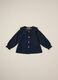 Long Sleeve Blue Cotton Shirt_0