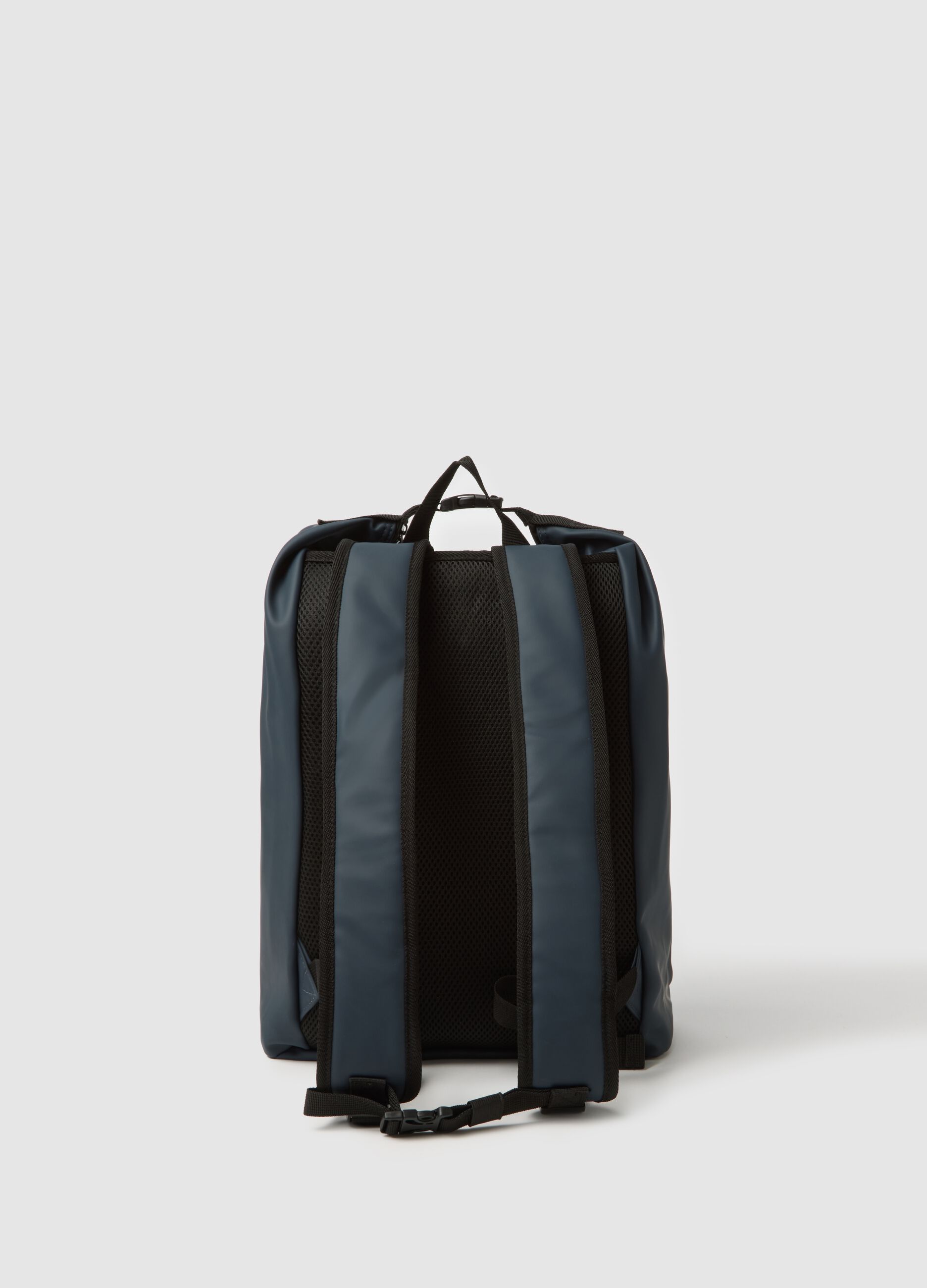 Blue Backpack with Internal Pockets