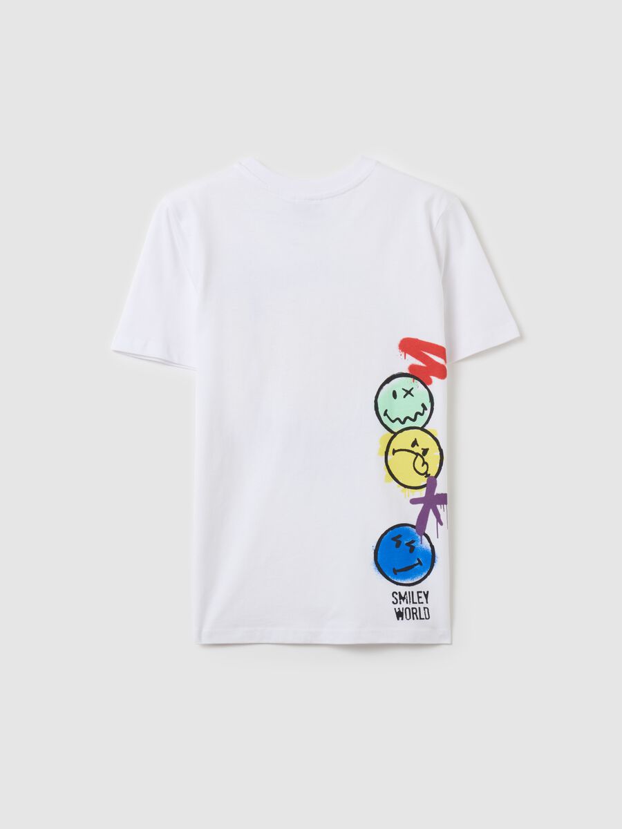 T-shirt in cotone stampa SMILEYWORLD®_4
