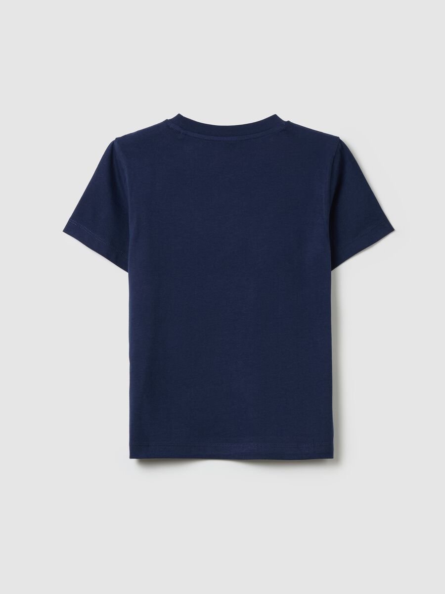 T-shirt in cotone con stampa_1