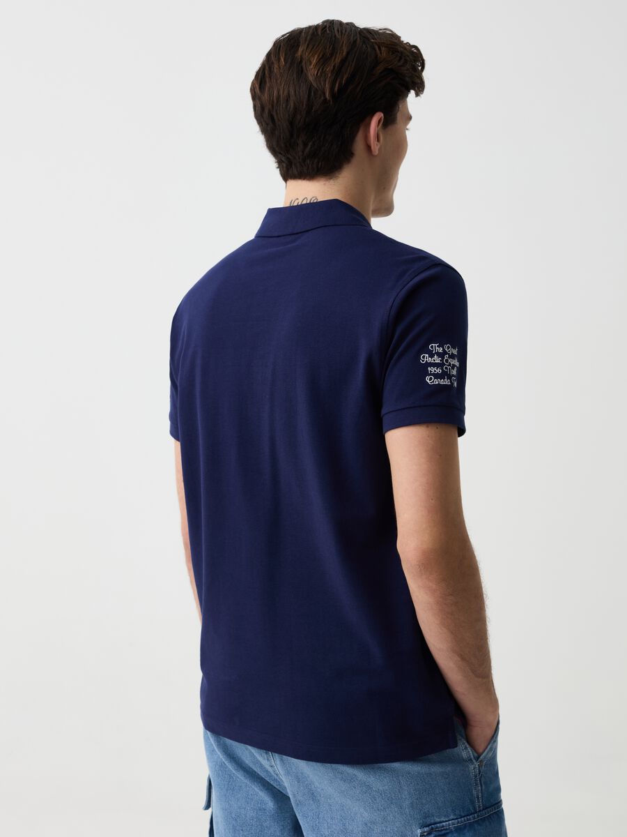 Canada Trail polo shirt with patch_2