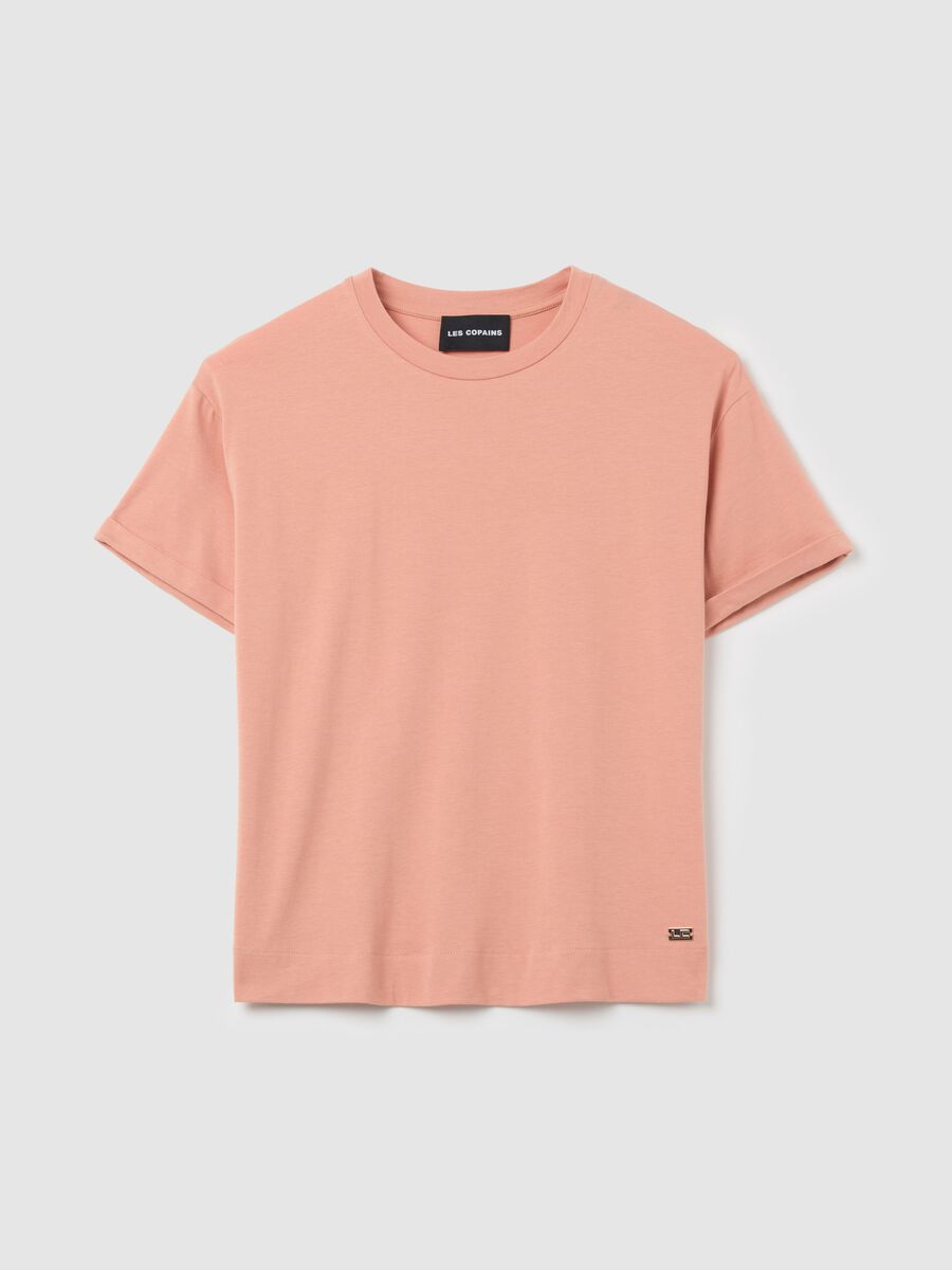 Stretch cotton and modal T-shirt_4