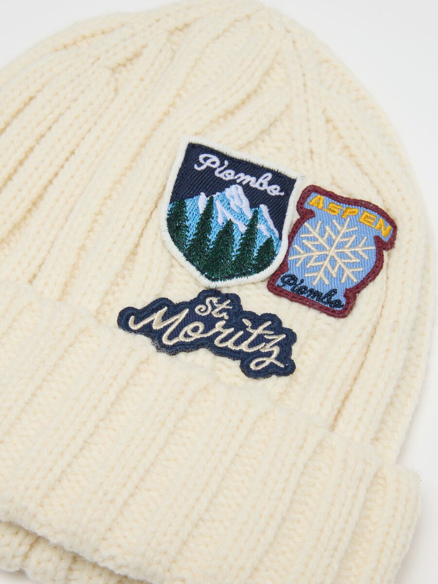 White Jersey Hat for Kids_3