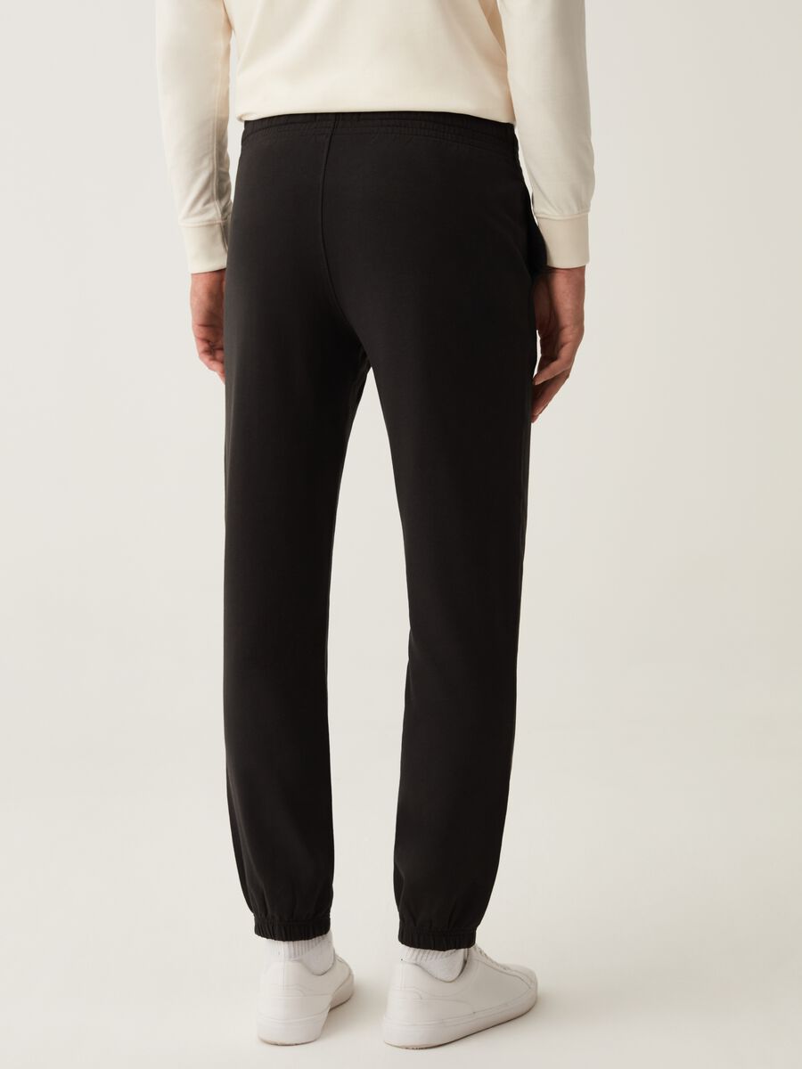 Joggers straight fit in French Terry_2