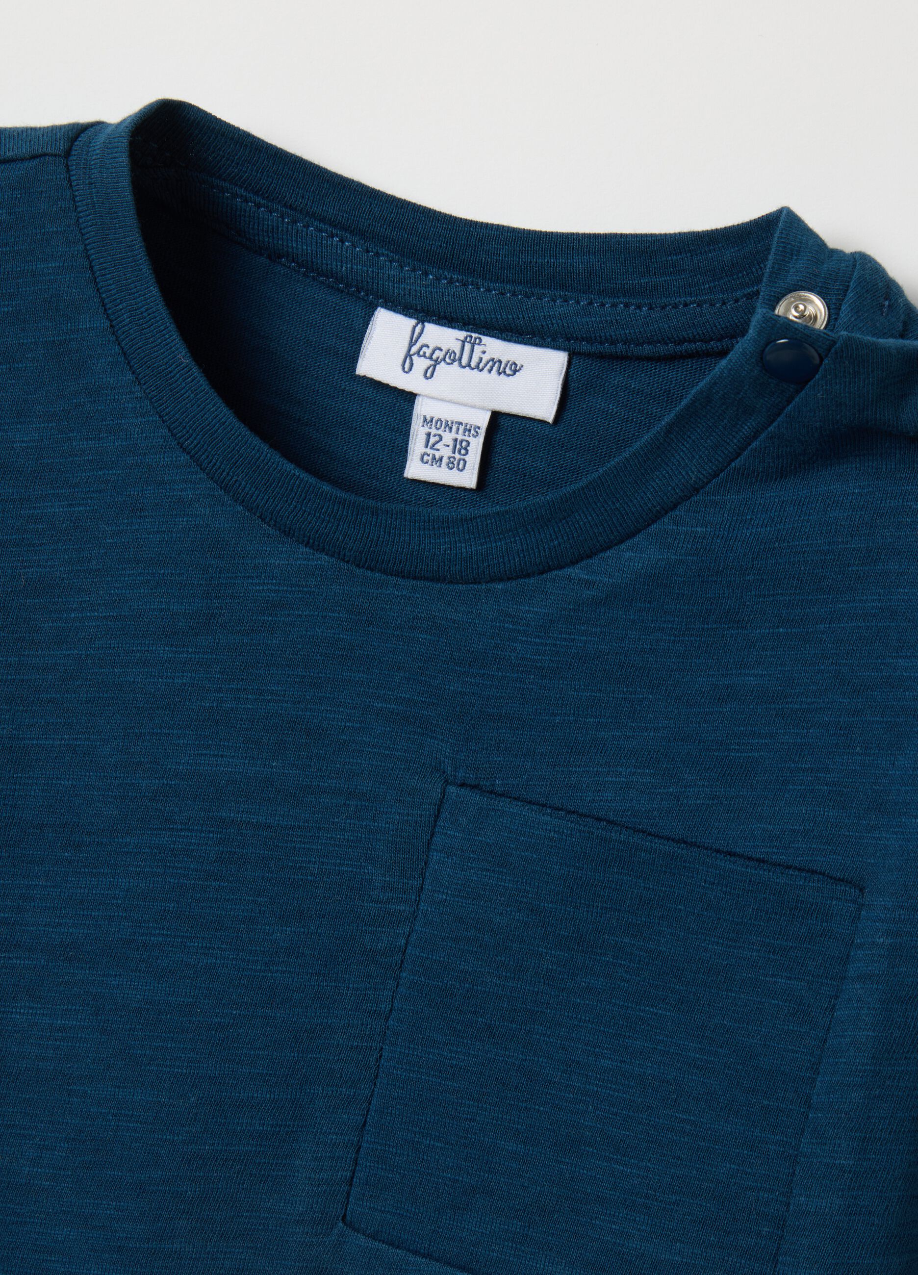 Children's Blue Pure Cotton Jumper