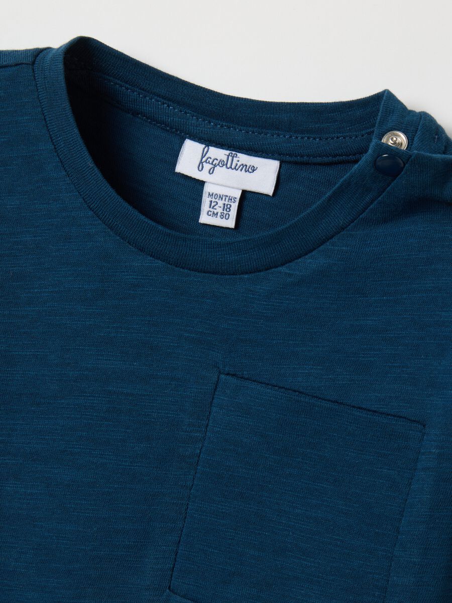 Children's Blue Pure Cotton Jumper_2
