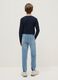 Boys' regular fit blue denim jeans with elastic waist_1