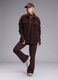 Shacket marrone in sherpa con bottoni relaxed fit ALTAVIA STUDIO_0