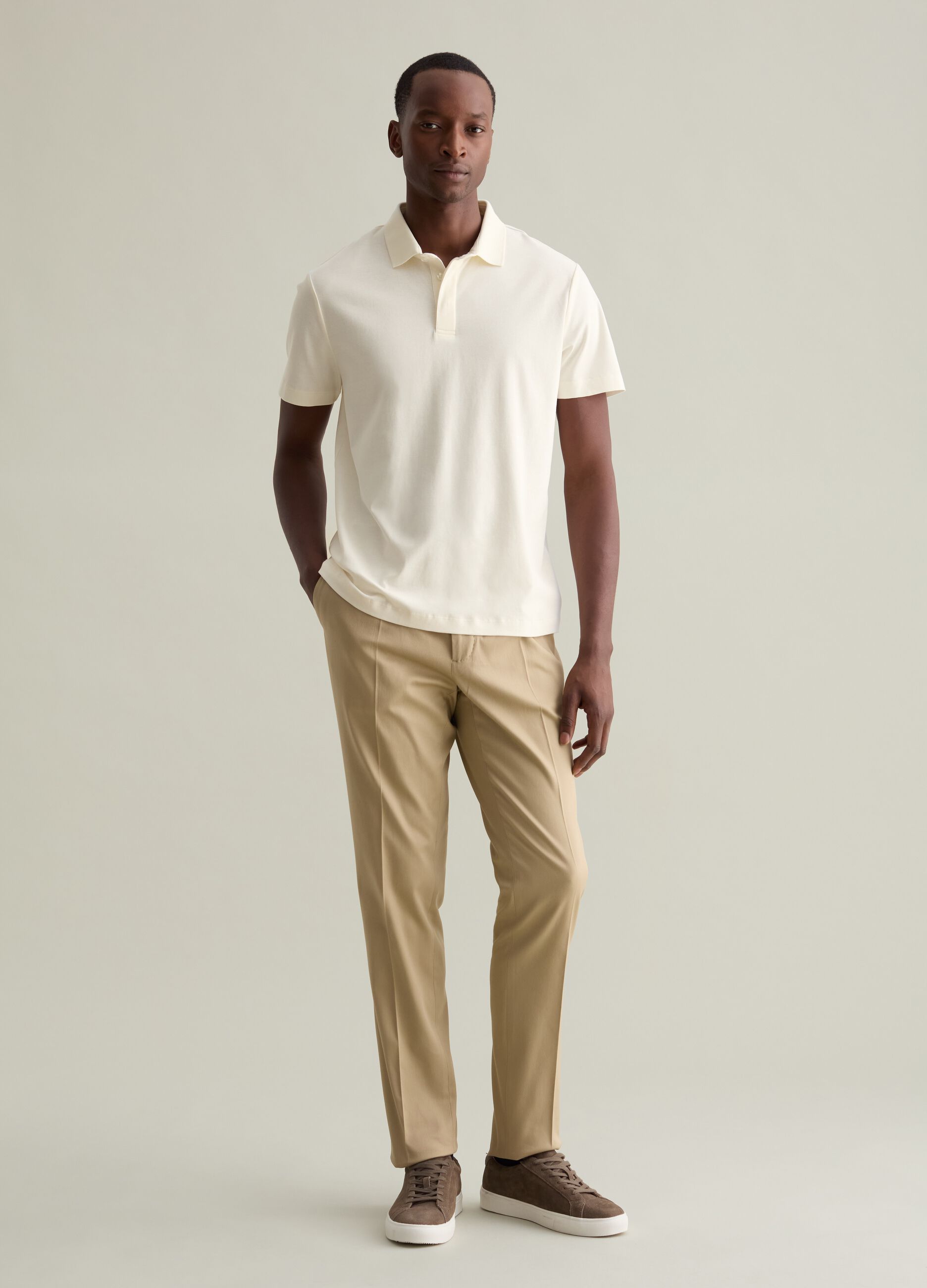 Cotton polo shirt