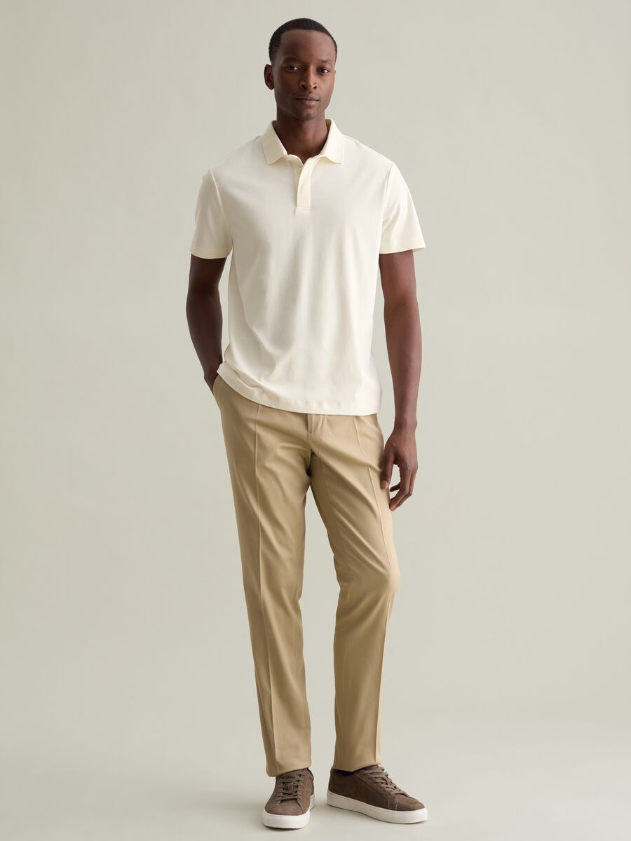 Cotton polo shirt_1