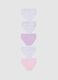 Multipack of comfortable multicolor pure cotton panties for girls_1