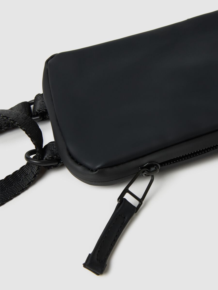 Black Crossbody Bag with Zip_2
