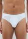 White Stretch Jersey Briefs_1