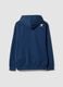 Blue cotton-blend hooded sweatshirt_2