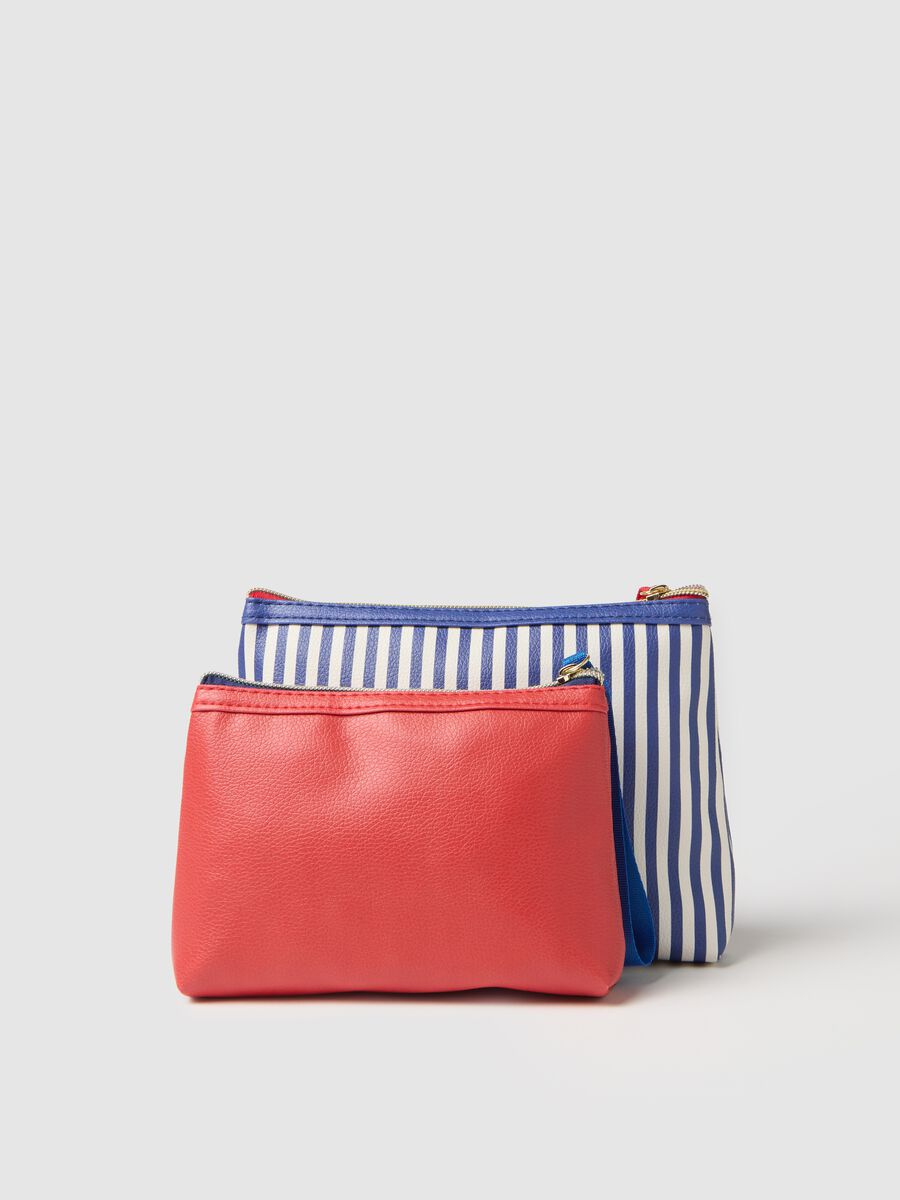 Women's multicolour clutch set with patterns_1