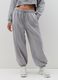 Fleece joggers with drawstring_1