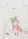 Twin pack of navy blue and cream pure cotton T-shirts with print_3