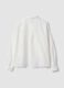 White pure cotton shirt with floral embroidery, regular fit_2