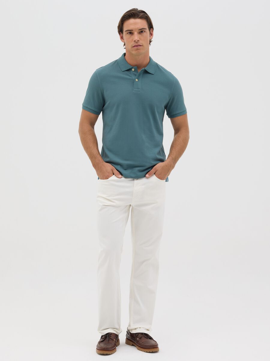Organic cotton regular-fit polo shirt_1