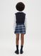 Girl's Skirt in Multicolour Stretch Fabric_1