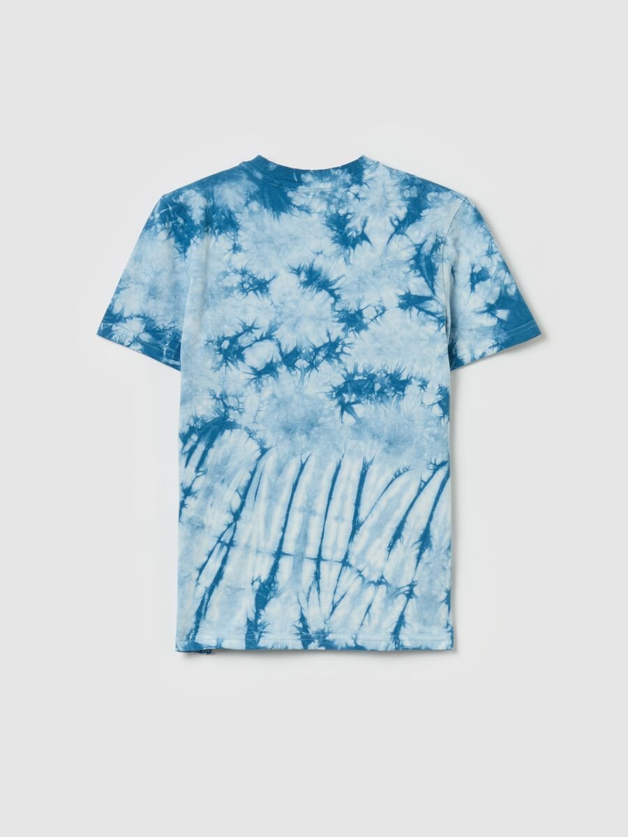 T-shirt Tie Dye con stampa "That's Rad"_4