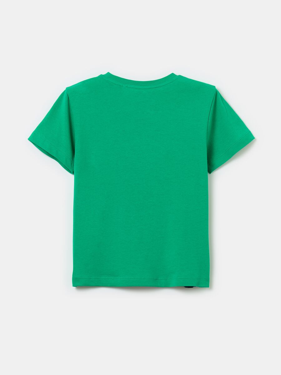 Cotton T-shirt with Incredible Hulk print_1