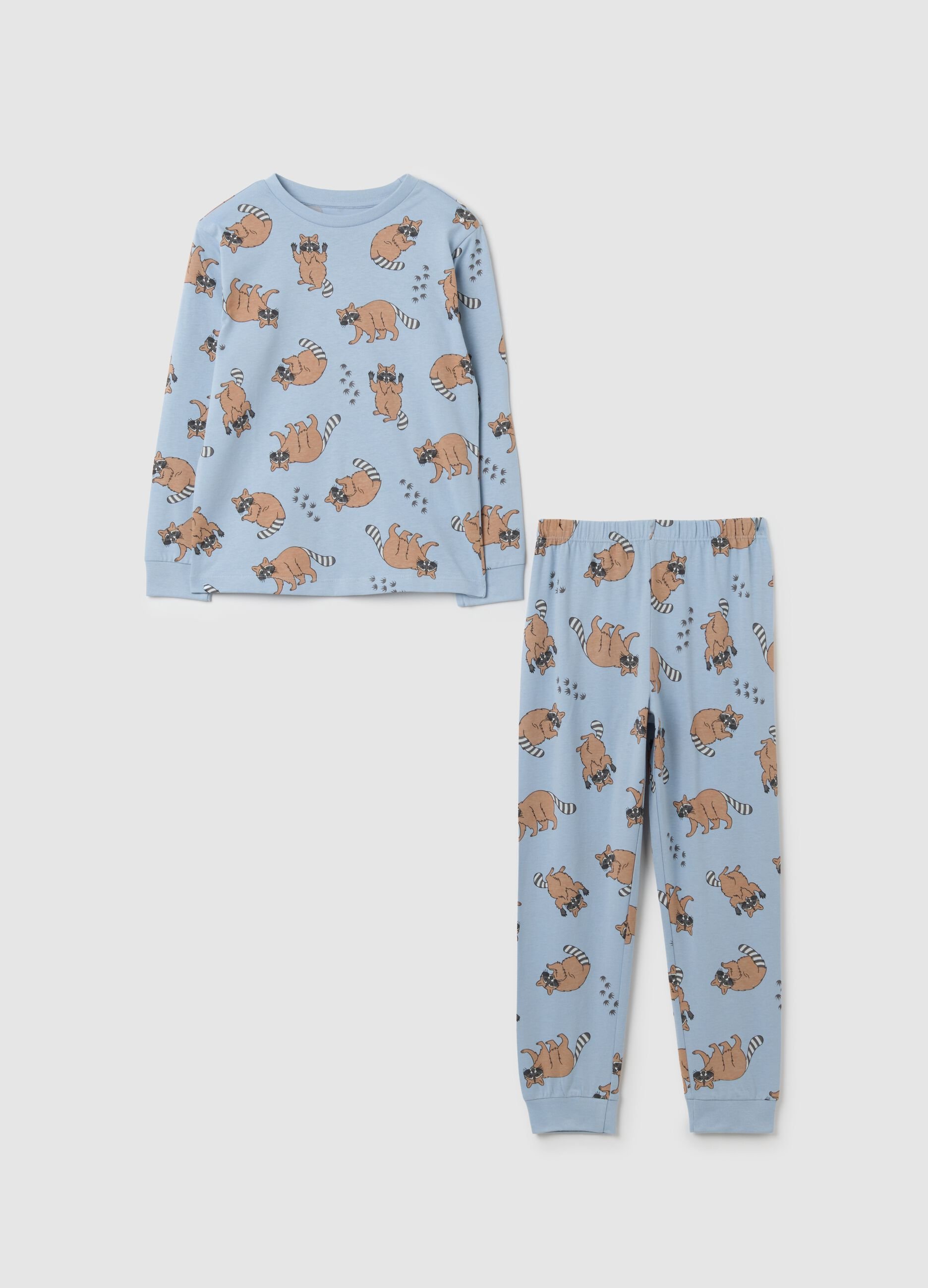 Children's pyjamas in pure cotton multicolour regular fit