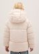 Children's Beige Padded Jacket with Zip_1
