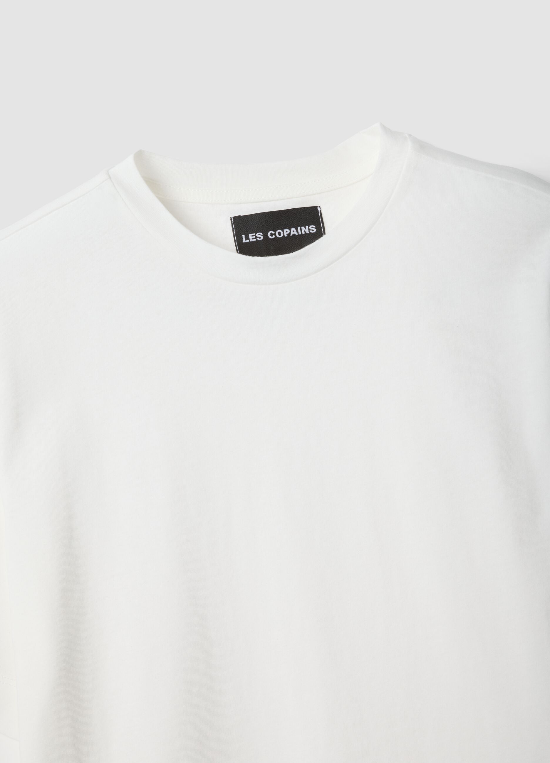 White pure cotton T-shirt