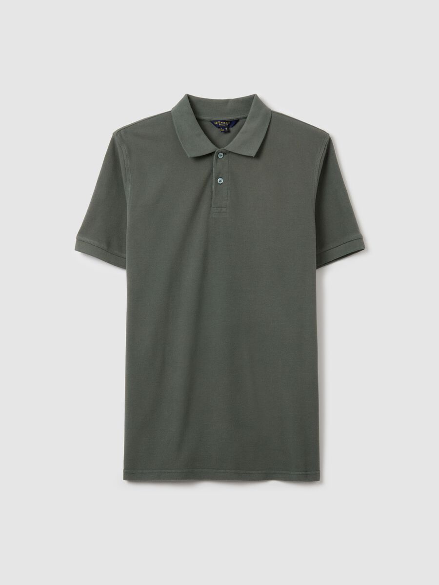 100% cotton piqué polo shirt_4