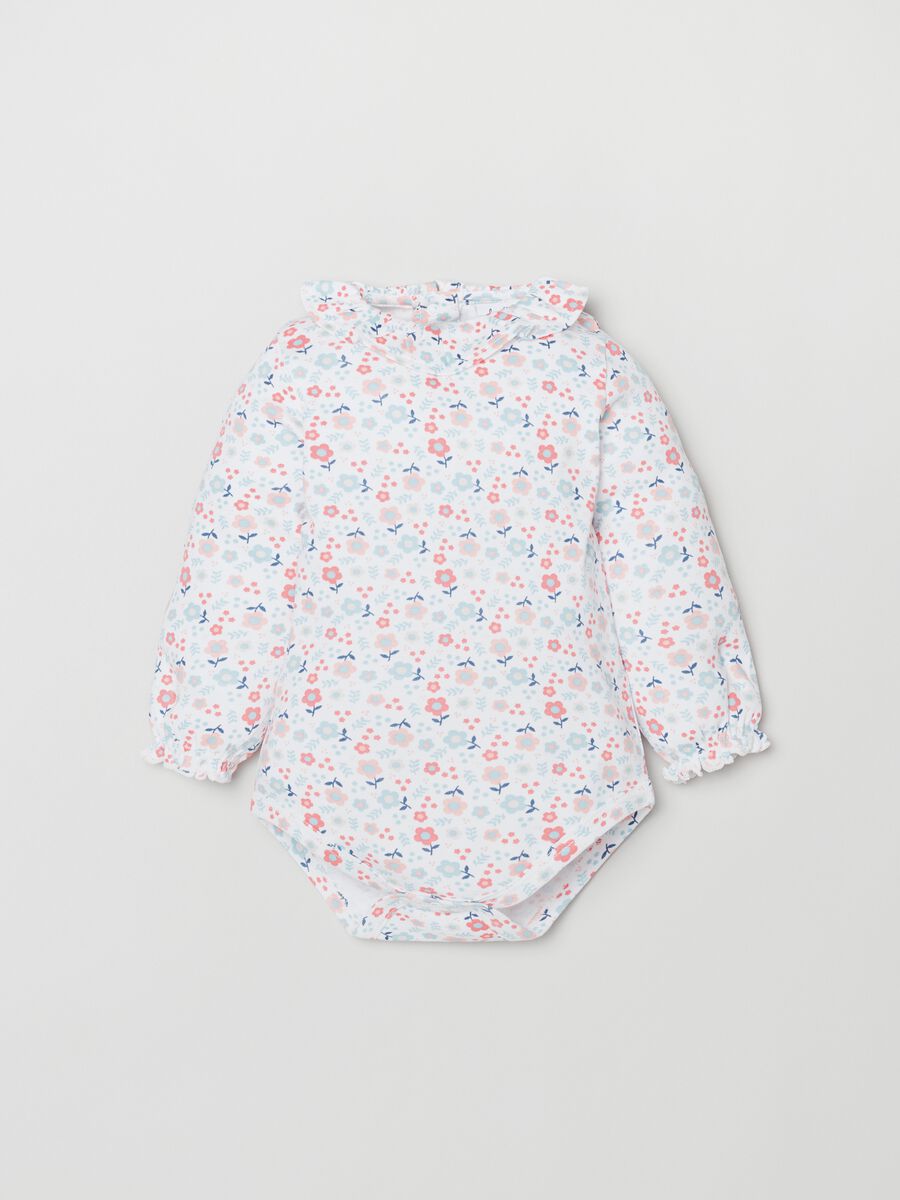 Body floreale a maniche lunghe_0