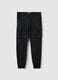 Pantalone cargo cuff-hem in cotone stretch_4