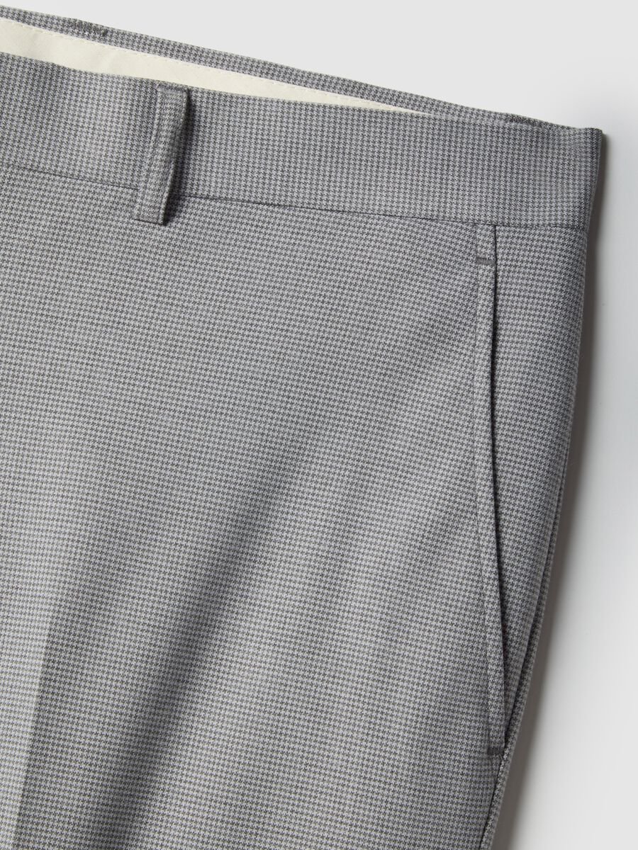 Grey regular fit trousers_5
