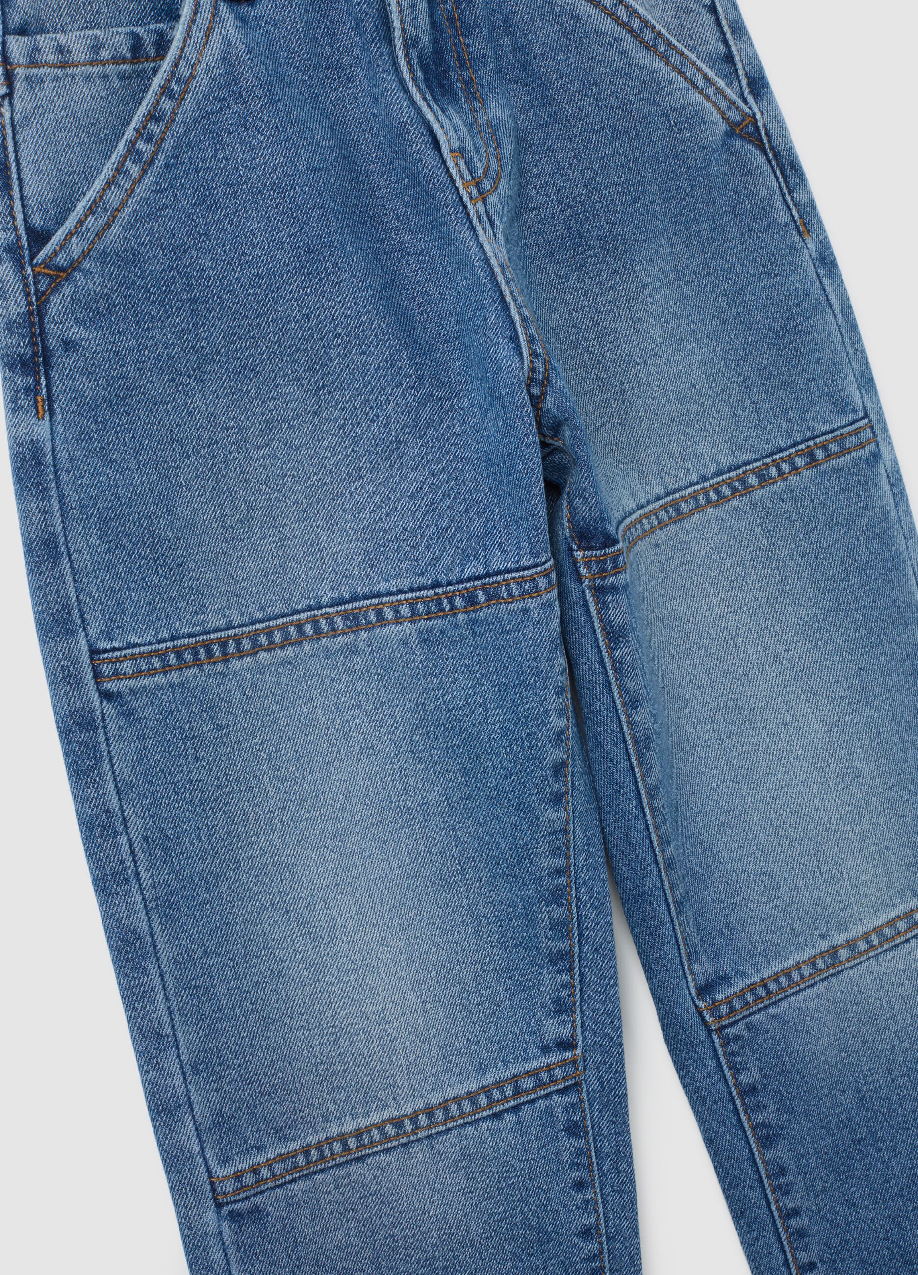 Children's Blue Denim Balloon Fit Jeans